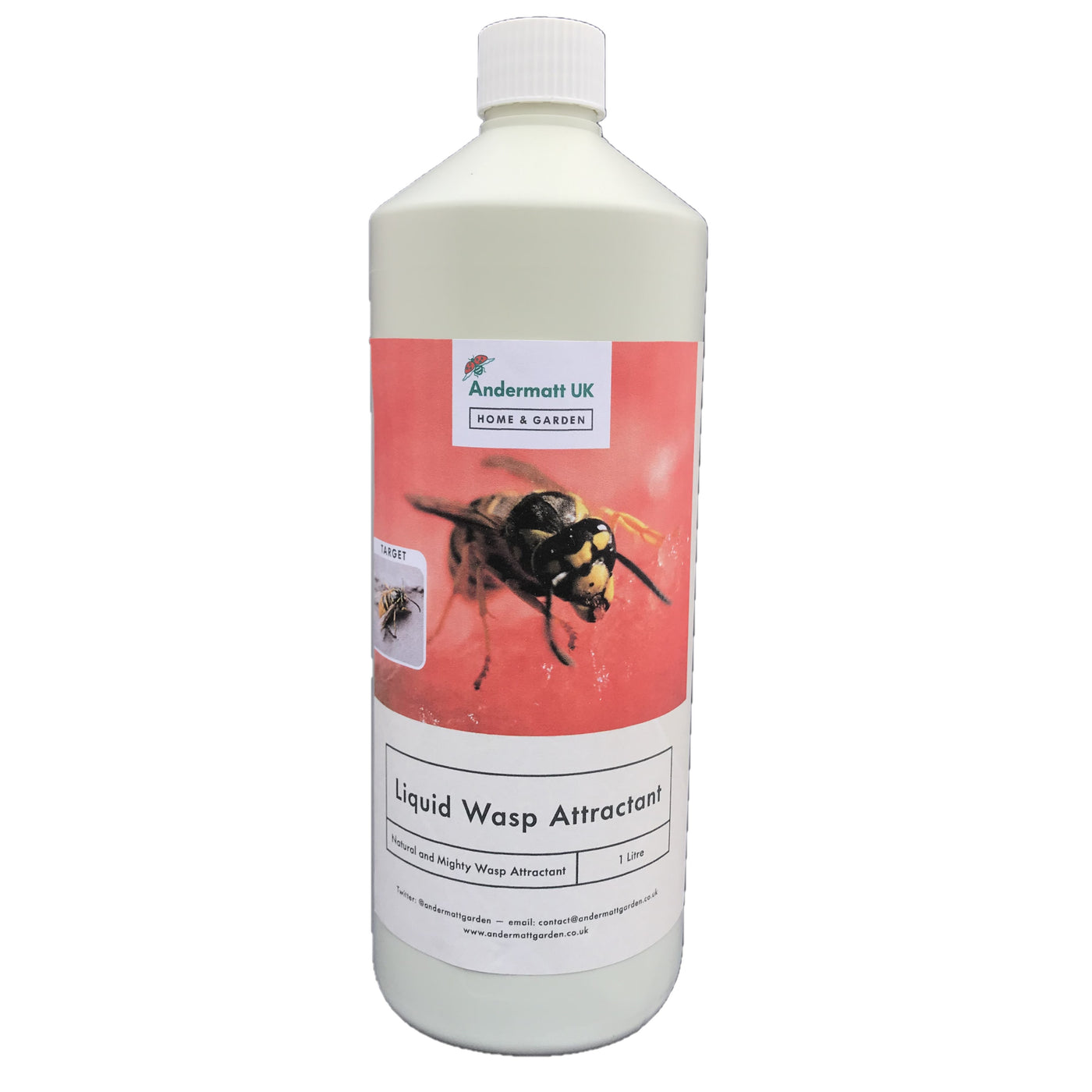 liquid wasp attractant bottle for wasp trap