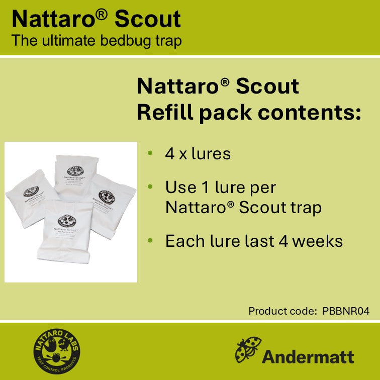Nattaro Scout™ bed bug refills