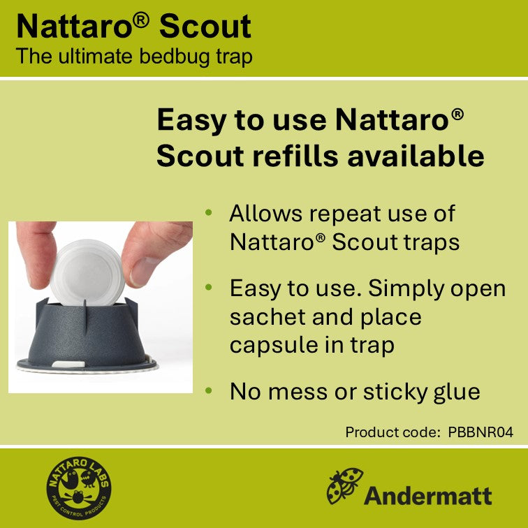 Nattaro Scout™ bed bug traps