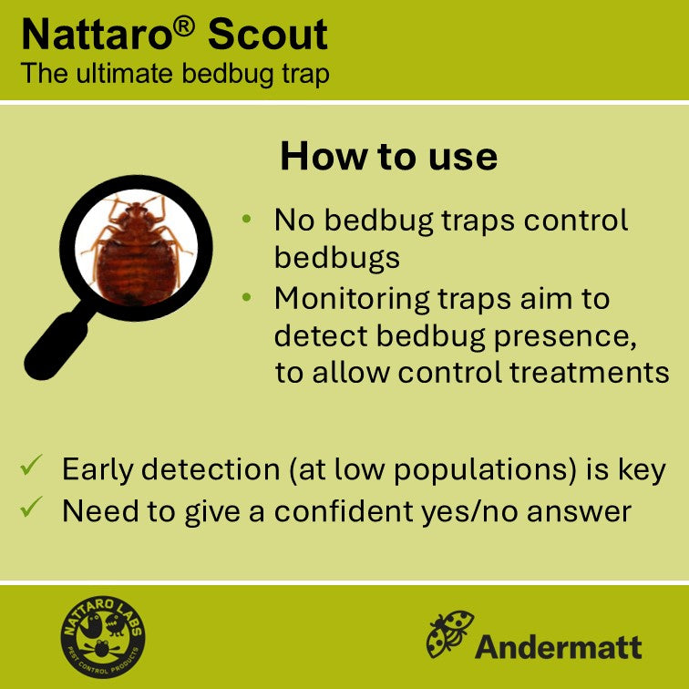 Nattaro Scout™ bed bug refills