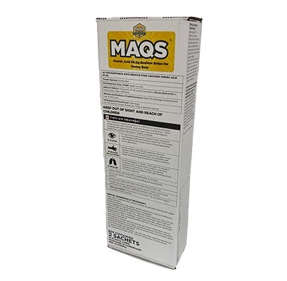 Photo of MAQs packaging.