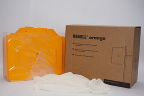Photo of Rebell Carrot Fly Trap and Packaging.