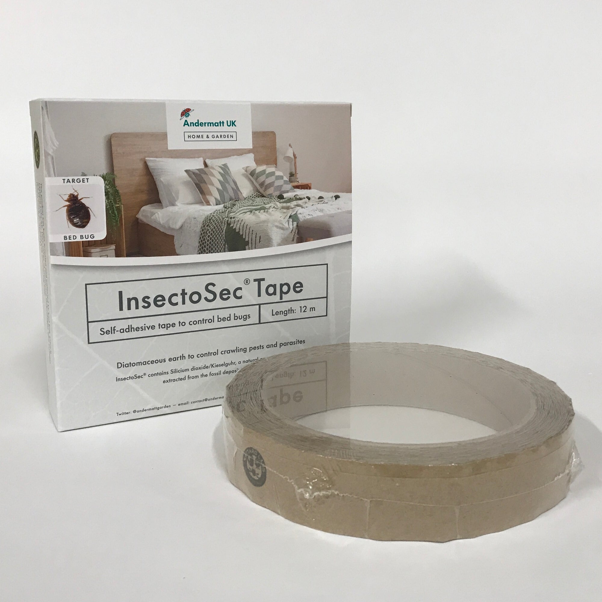 InsectoSec tape treatment against bed bugs