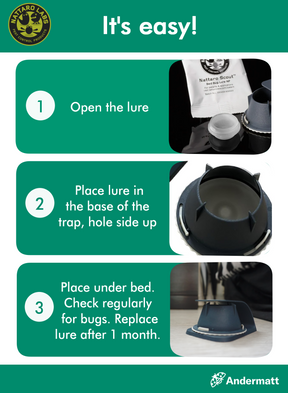 Nattaro Scout™ bed bug traps