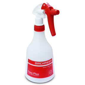 Photo of the full Birchmeier Foxy Plus product in the form of a spray bottle.