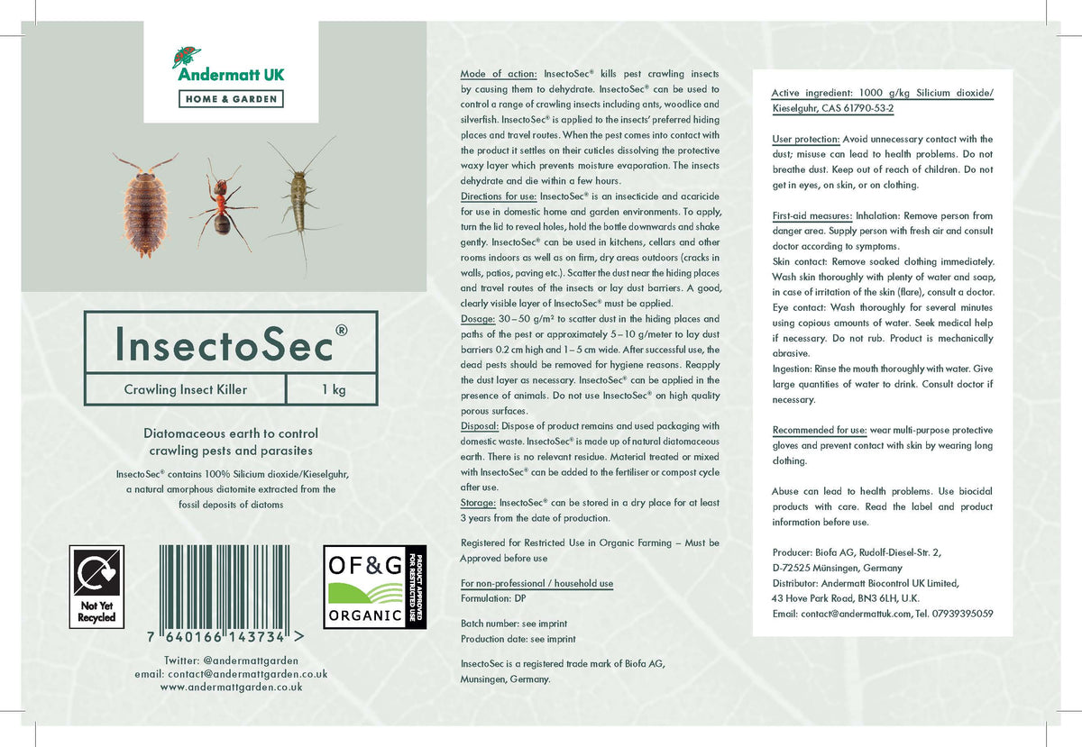 Crawling Insect Control InsectoSec® Crawling Insect Killer