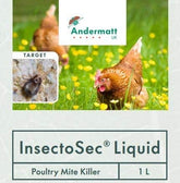 Photo of insectosec poultry care packaging.