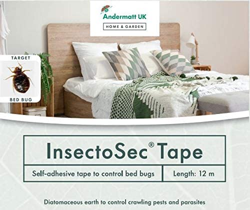 Photo of the InsectoSec Tape packaging label.