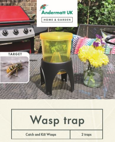 Photo of Wasp Trap packaging.