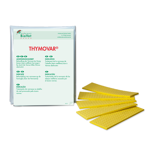 Photo of Thymovar packaging.
