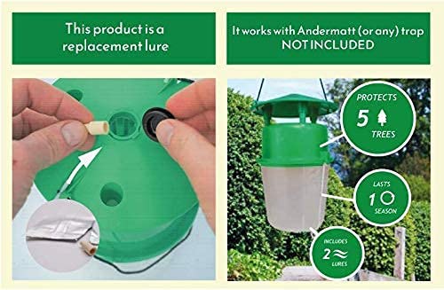 Diagram with informative information about replacement and timescales of product usage.