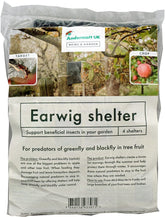 Photo of Earwig shelter packaging.