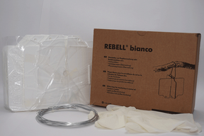 Photo of Rebell White Trap packaging and full kit.